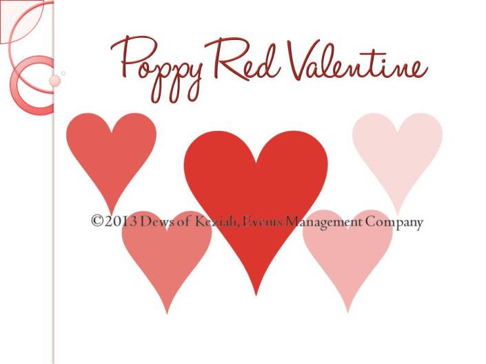Poppy Red Valentine
